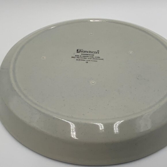 Franciscan Dinnerware Dutch Weave Blue Made in USA 32 Serving Platter - Picture 9 of 9